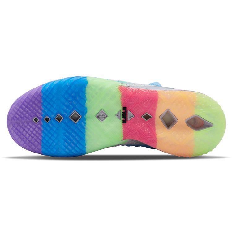 Nike LeBron 18 EP Best Of 1-9 Men Sneakers Multi-Color University-Blue Metallic-Gold DM2814-400