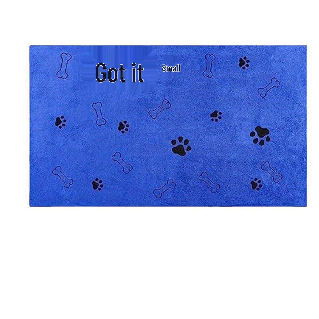 Quick-Dry Large Pet Bath Towel - Soft & Absorbent for Dogs & Cats, Ideal Gift for Pet Lovers