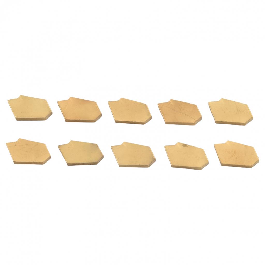 10 Pcs ZQMX 3N11-1E SP300 GTN-3, 3mm Cut-Off Grooving Carbide Inserts CNC Tools