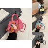 Autumn Girls Handheld Garden Bag With Pu Material For Kindergarten Use