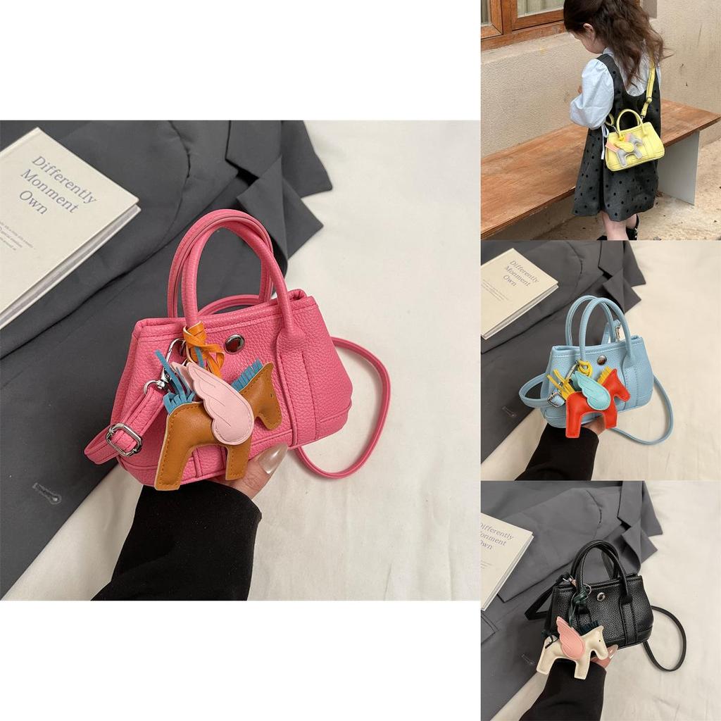 Autumn Girls Handheld Garden Bag With Pu Material For Kindergarten Use