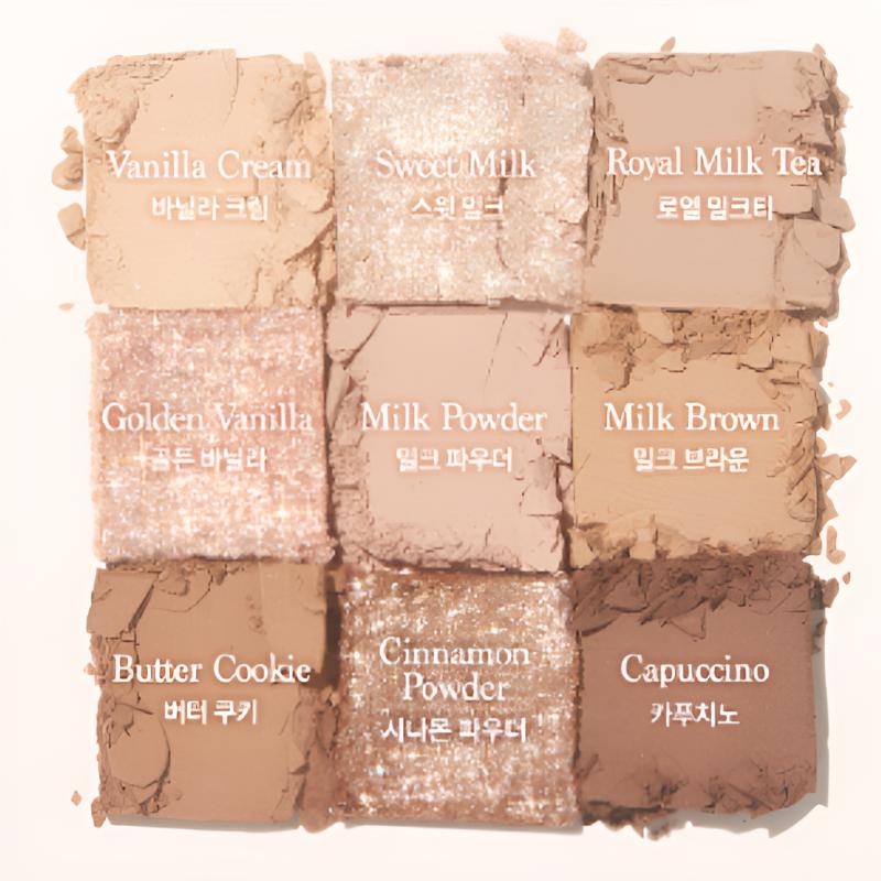 [Dasique] Mini Shadow Palette 2 Colors Milk Latte