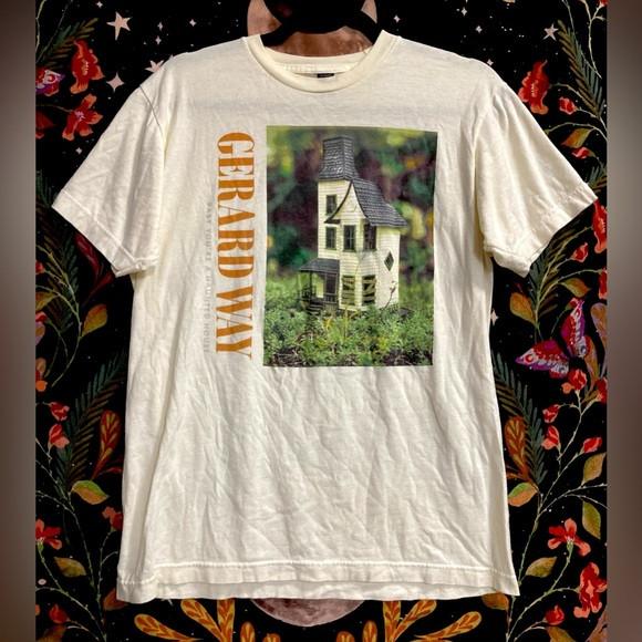 GERARD WAY RARE Baby You re a Haunted House Graphic T-shirt NI173 FREE SHIPPING XL