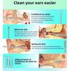 6-Piece Portable Ear Cleaning Kit with Spiral Spring Ear Picks, Carbon Steel Earwax Remover Tool for Home Travel Hygiene Care