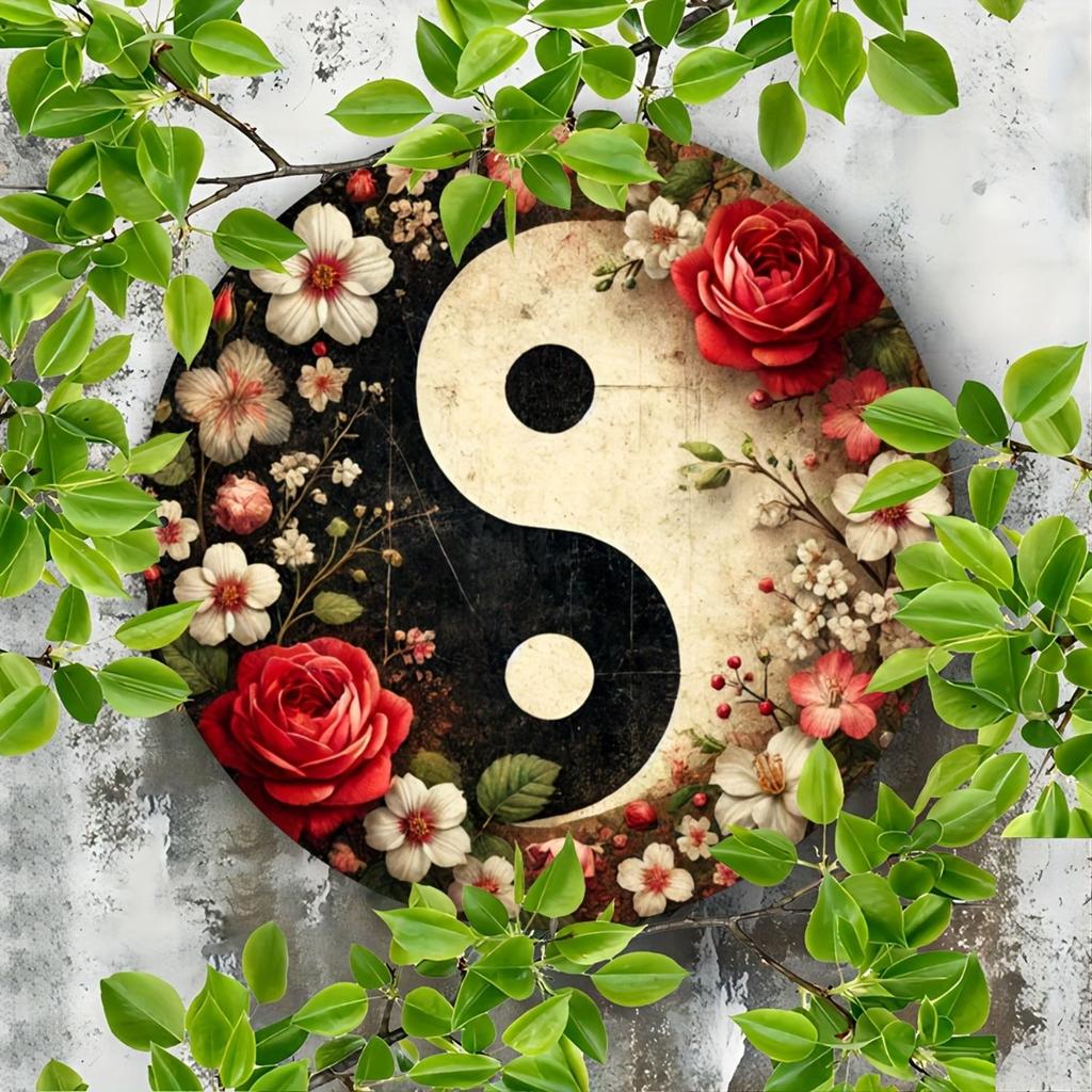 2D Flat Metal Wall Sign Decor