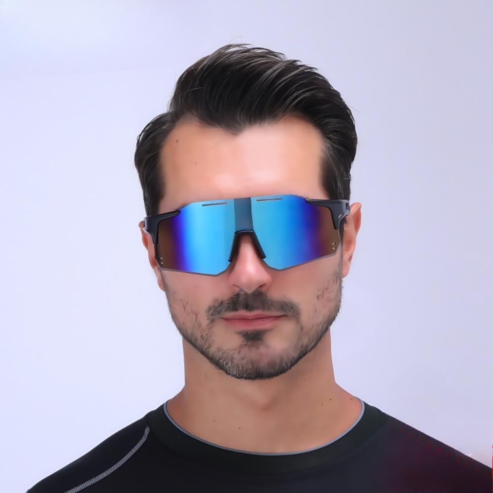 Sportbrille neue Outdoor farbwechselnde Sonnenbrille Herren- und Damenmode winddichte Fahrradsonnenbrille