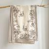 Camellia cashmere scarf women's winter senior sense versatile thickened warm scarf air conditioner shawl