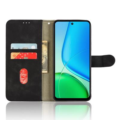 For Vivo Y29 4G Leather Case Skin Feel Anti Drop Wallet Flip Phone Cover