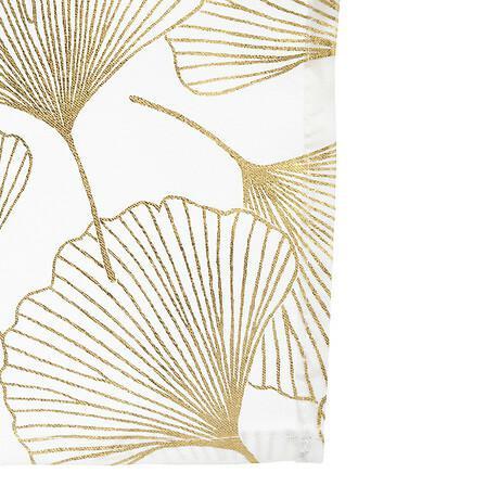 Ginko Coaster 45X30 Cm White/Gold