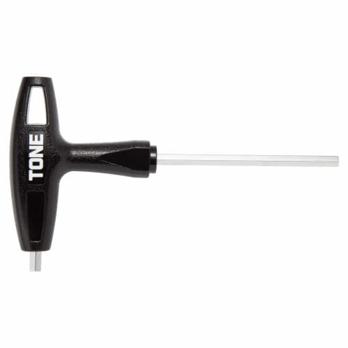Tone TGHW-06 Grip Hexagon Wrench, Black, 6mm Width