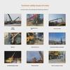 Crane Wireless Video Monitoring System with 30x Optical Zoom and 7-10 Inch Display for Tower Cranes and Fire Trucks