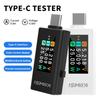 New KWS-1902L Type-C Current & Voltage 4-30V 0-8A Power Meter Digital Color Screen Tester Meter Power Off Storage