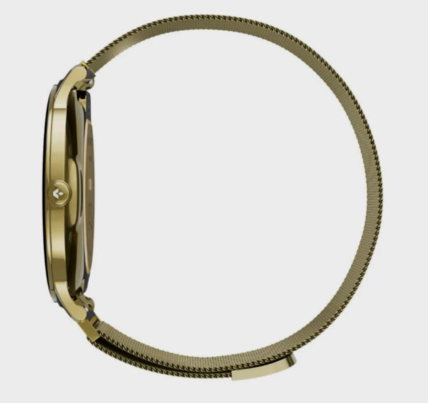 Garett verona 2 gold mesh smartwatch