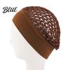 Crochet Hair Net Mesh Bonnet for Women, Breathable Polyester Sleeping Cap with Wide Anti Frizz Elastic Band, Lightweight Cove Wig Styling And