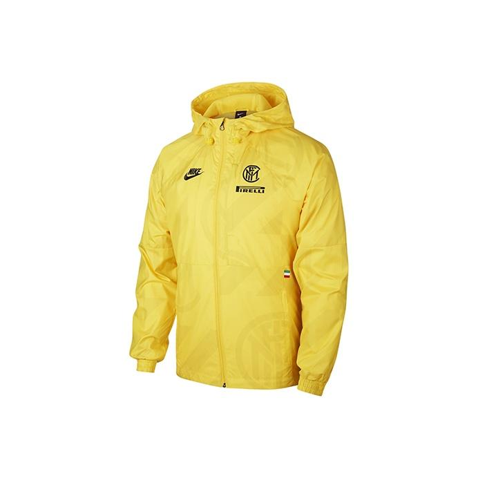 

Nike Inter Milan Повседневная спортивная куртка с капюшоном Мужская верхняя одежда Желтый CK0646-719 XS