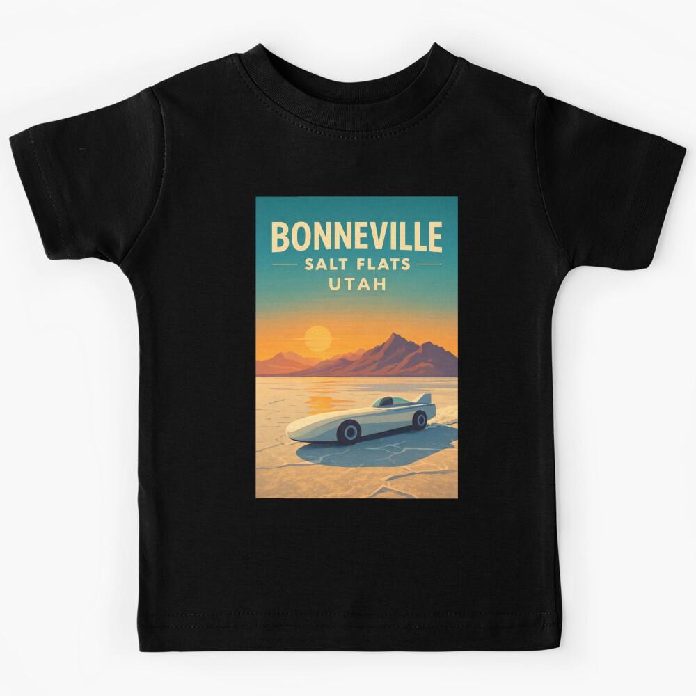 Bonneville Salt Flats Utah – Great Salt Lake Desert and Wendover Kids T-Shirt 130