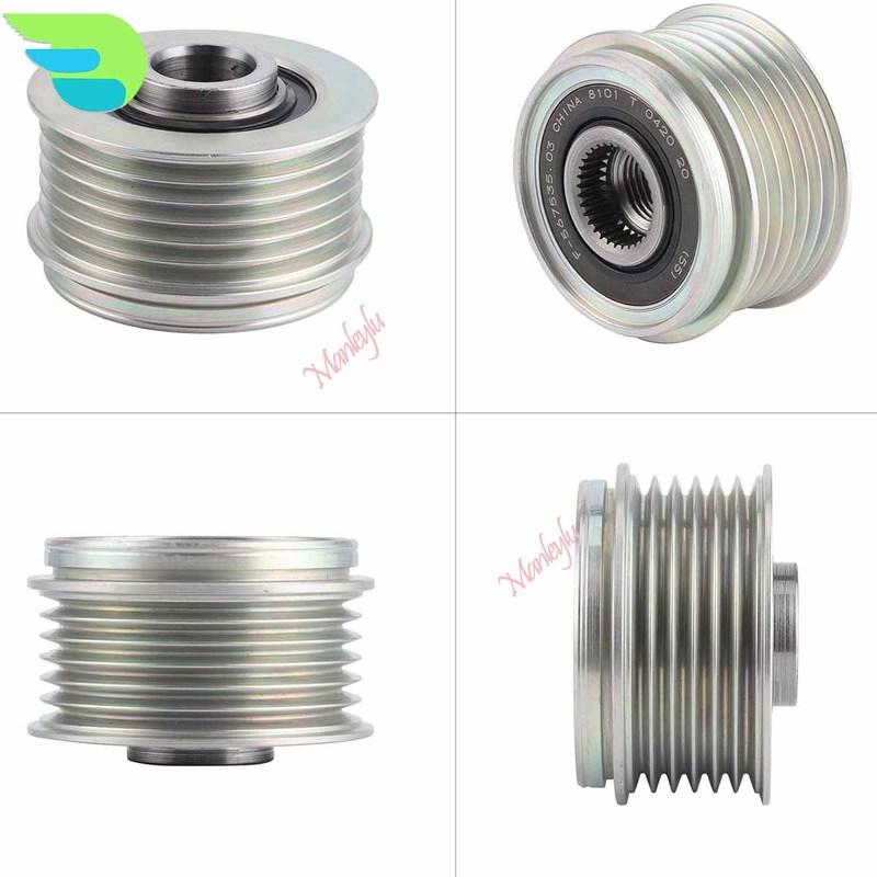 Alternator Pulley for HYUNDAI SONATA VI SANTA FE IX35 IX45 KIA SORENTO Optima F-567535 F-580907 37322-2G500 535021710