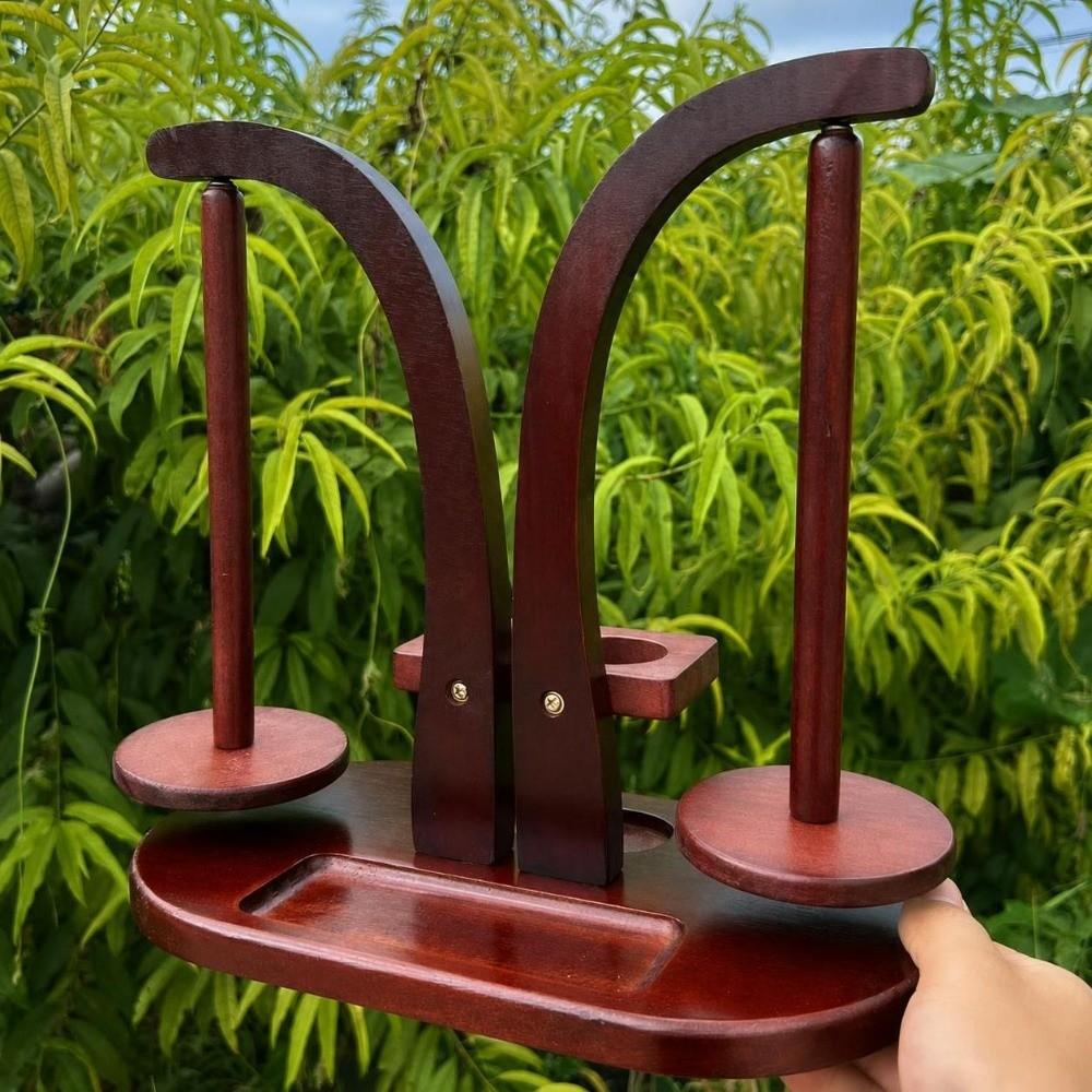 360° Rotatable Magnetic Spool Holder Magnetic Suction Yarn Spinner Yarn Holder Desktop