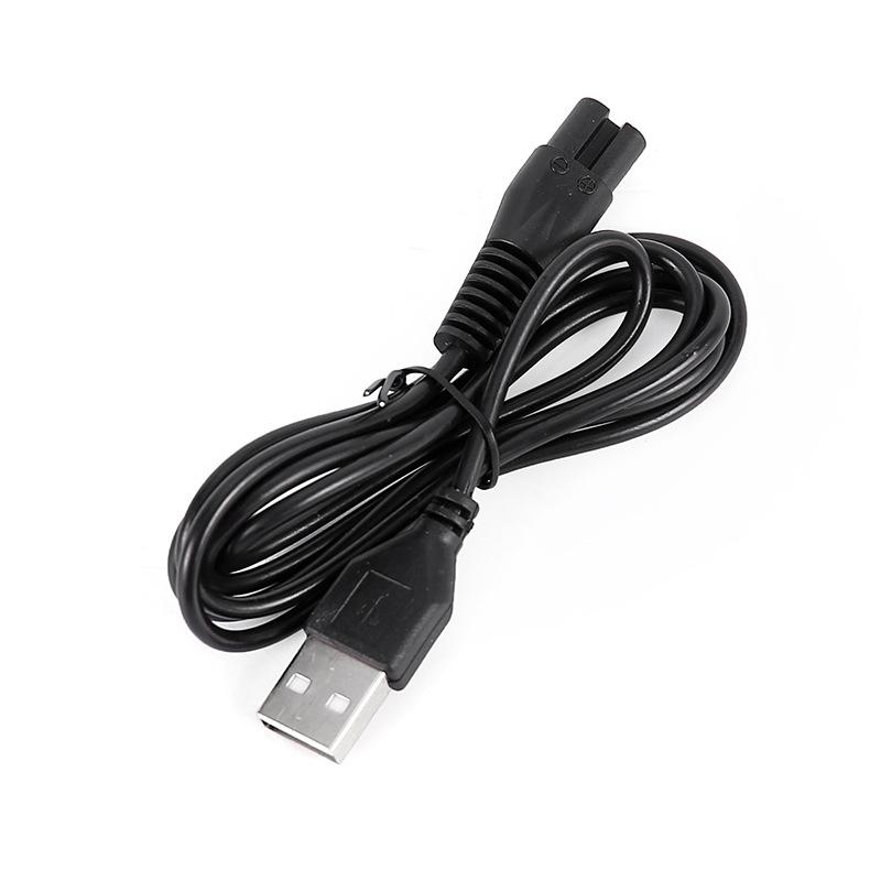 USB Charging Plug Cable Adapter Electric Shaver USB Charging Cable Power Cord Charger Electric Adapter Plug Charging One Size