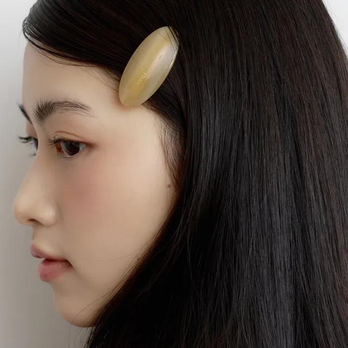 Oval Simple Hair Pin (3colors)