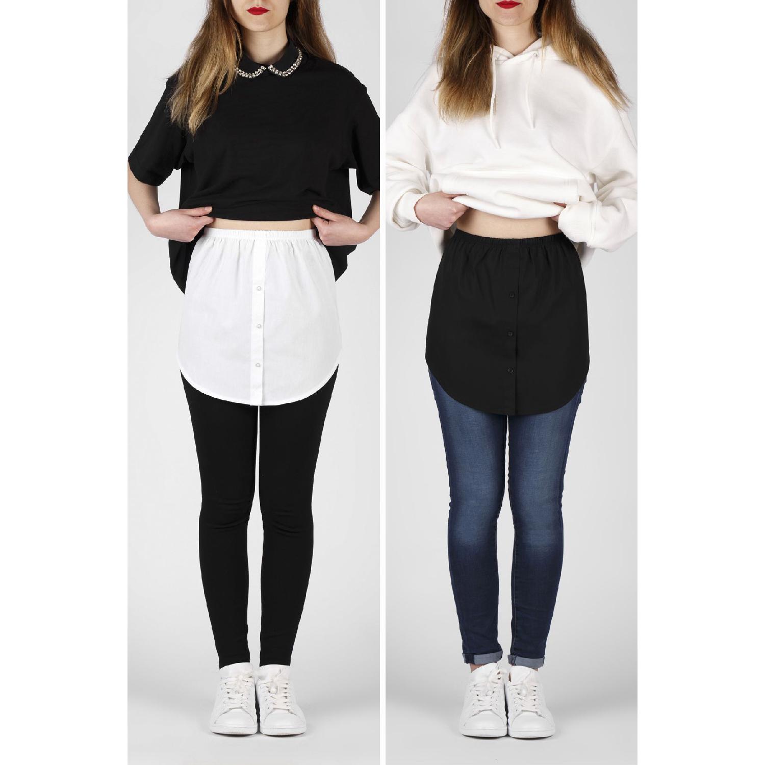 

Savior Skirt Poplin 2 Pack White Black S