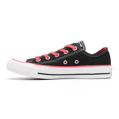 Chuck Taylor All Star Ctas Ox Canvas Comfortable Casual Non-Slip Shock Absorbing Low-Top Skate Shoes Women Sneaker Pink Black 564346C