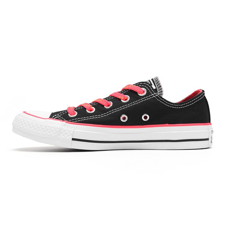 

Converse Chuck Taylor All Star Ctas Ox Canvas Comfortable Casual Non-Slip Shock Absorbing Low-Top Skate Shoes Women sneaker Pink Black 564346C 35