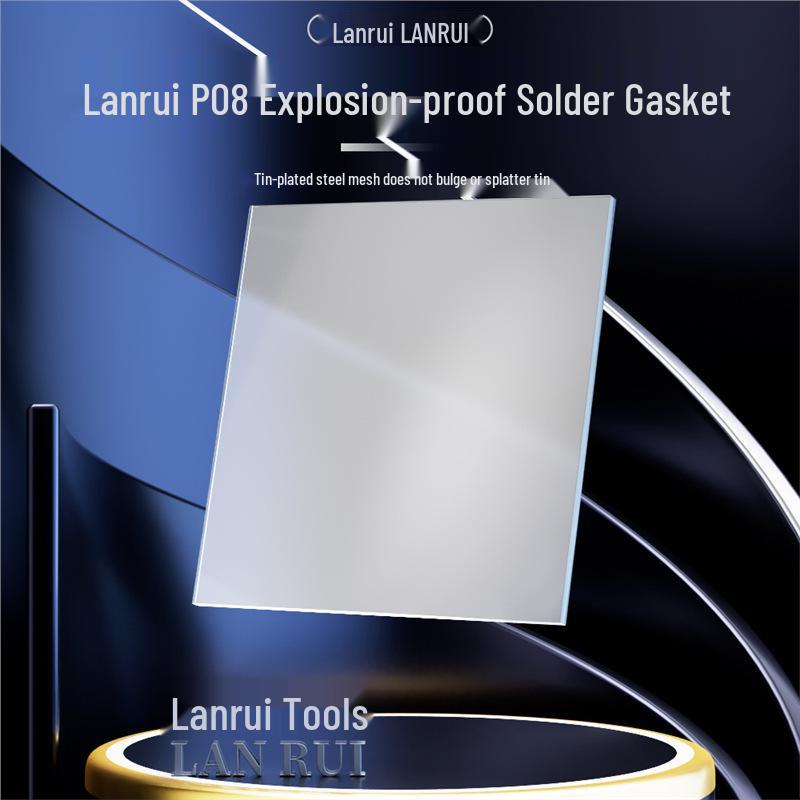 

Lanrui P08 Solder Paste Pad: Explosion-Proof, No Bubbles or Splatter, High Temp Resistance, Easy Application, Ideal for Mobile Phone Repair.