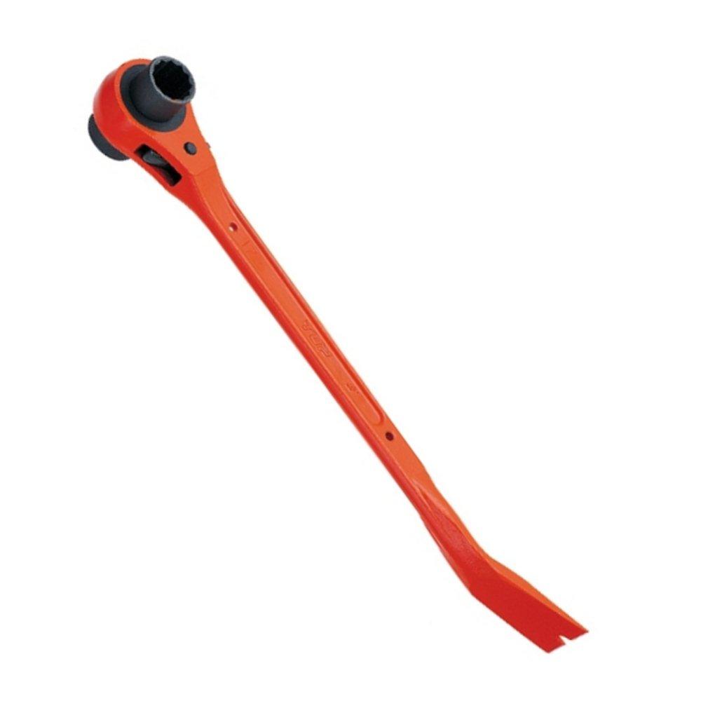 TOP Industrial (TOP) ALC Ratchet Wrench, 17x19mm, with Flat Bar, RM-17x19BL, Tsubame-Sanjo, Made In Japan
