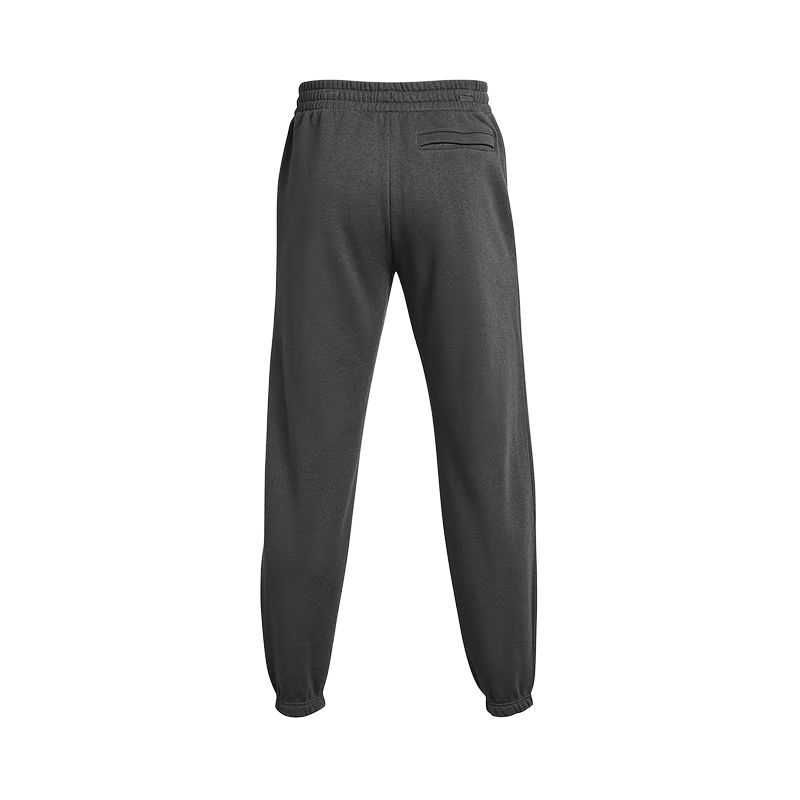 Under Armour Solid Color Sports Fashion Knitted Cuffed Casual Pants Men bottoms Gray 1387097-025