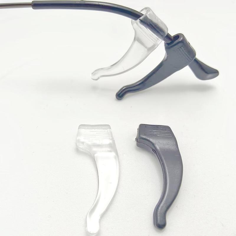 8pcs Anti Slip Glasses Ear Grips Universal Eyewear Retainers for Sports Reading Prevent Glasses Silicone Eyeglass Ear Hooks