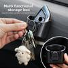 Car Interior Key Remote Control Storage Box Organizer ID Card Key Holder For Grand Cherokee Patriot Renegade Compass