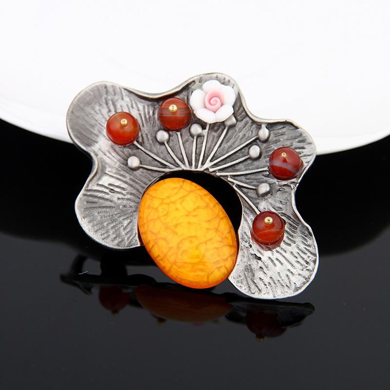 Hot Brooch Clothing Premium Light Luxury Clothing Accessories Pin Accessories Flower Brooch Camellia Brooch