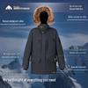 Meilicheng Women's Extreme Cold Mid-Length Goose Down Jacket M561WYR002