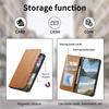 Multifunktionales Vintage-Luxus-Etui für Motorola Moto E15/G05/G15/G75/G85...Ständer + Kartenfach + Rutschfeste Handschlaufe | Wildleder & Leder (4 Farben)