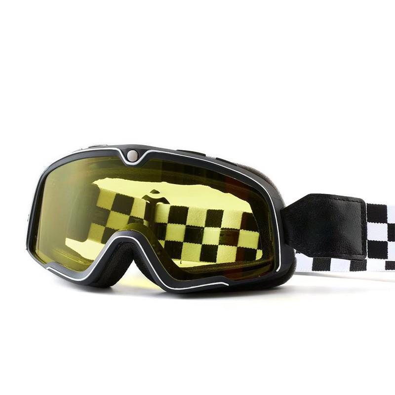Popular Windproof & Sandproof Motorcycle Riding Goggles – Off-Road & Harley Helmet Compatible