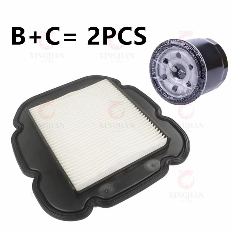 High Flow Motorcycle Air Filter For Suzuki DL650 V-Strom XT Adventure V-Strom650 2004-2024 DL1000 DL1000SE 02-10 Intake Cleaner