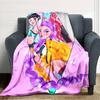 1pc KPop Demon Hunters22 Blanket, Gift, for Men and Women, Soft Blanket, Good for Sofa Bed Couch Travel, Lightweight Flannel Blanket