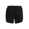Under Armour Atmungsaktive Lauf-Trainingsshorts Damen Shorts Schwarz 1367341-001