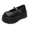 Fashion Ladies Shoes 2025 Brand Shallow Women's High Heels Fashion Buckle Strap New Round Toe Best Seller Comfortable Platform Heels