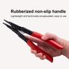 Auto Automatic Transmission Repair Flat Rim Pliers Circlip Pliers Flat Jaw Pliers Flat Head Retaining Ring Pliers Tool