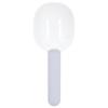 Pet Food Spoon Thickened Plastic Safe Sturdy Comfortable Pet Feeding Spoon for Dogs and PetsWhite