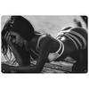 Sexy Girl Metal Tin Sign 20x30 cm for Garage & Workshop Decor