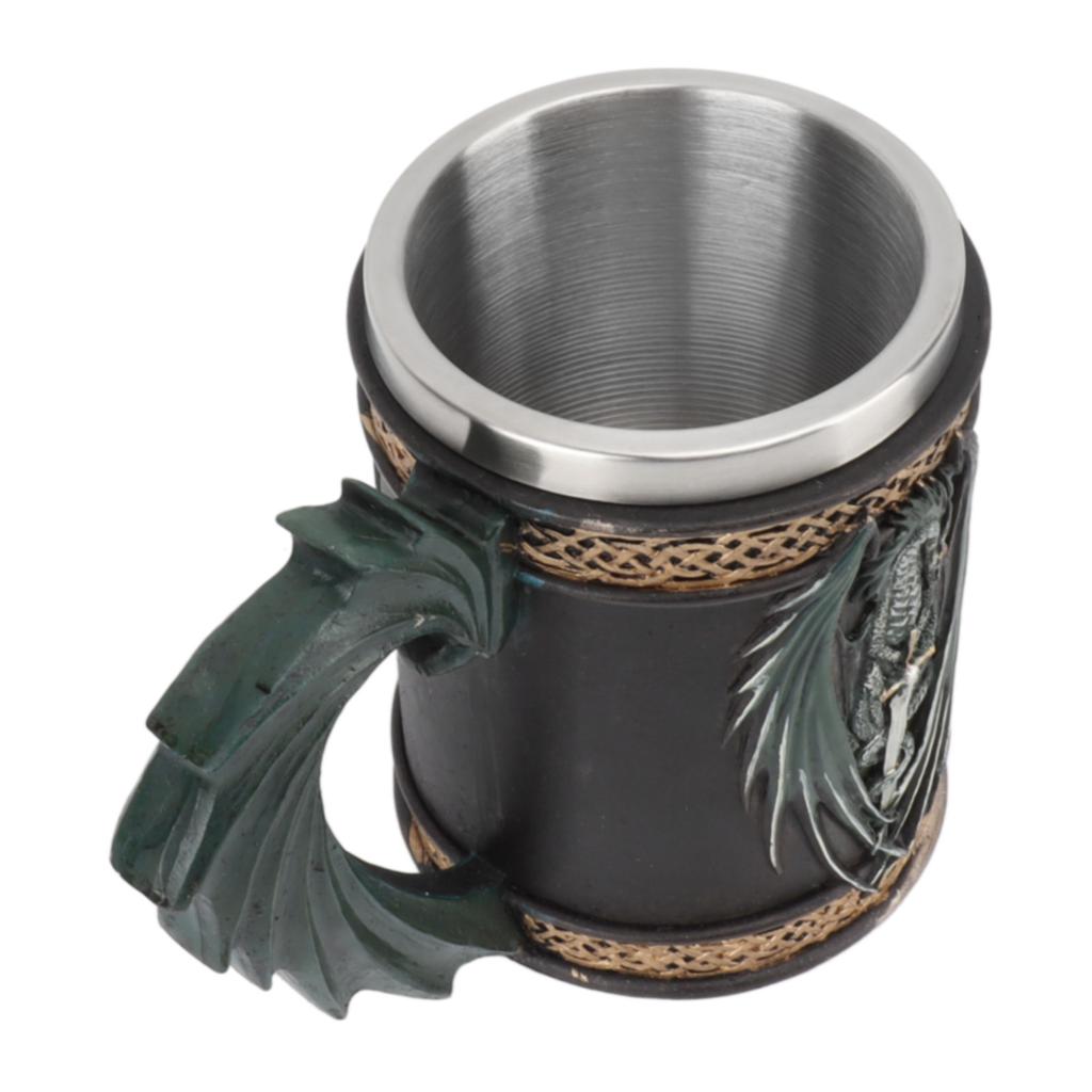 Nerezový hrnek Inovativní Dračí Pirátský Retro Styl Velkokapacitní Pivní Pohár na Pivo Kávu