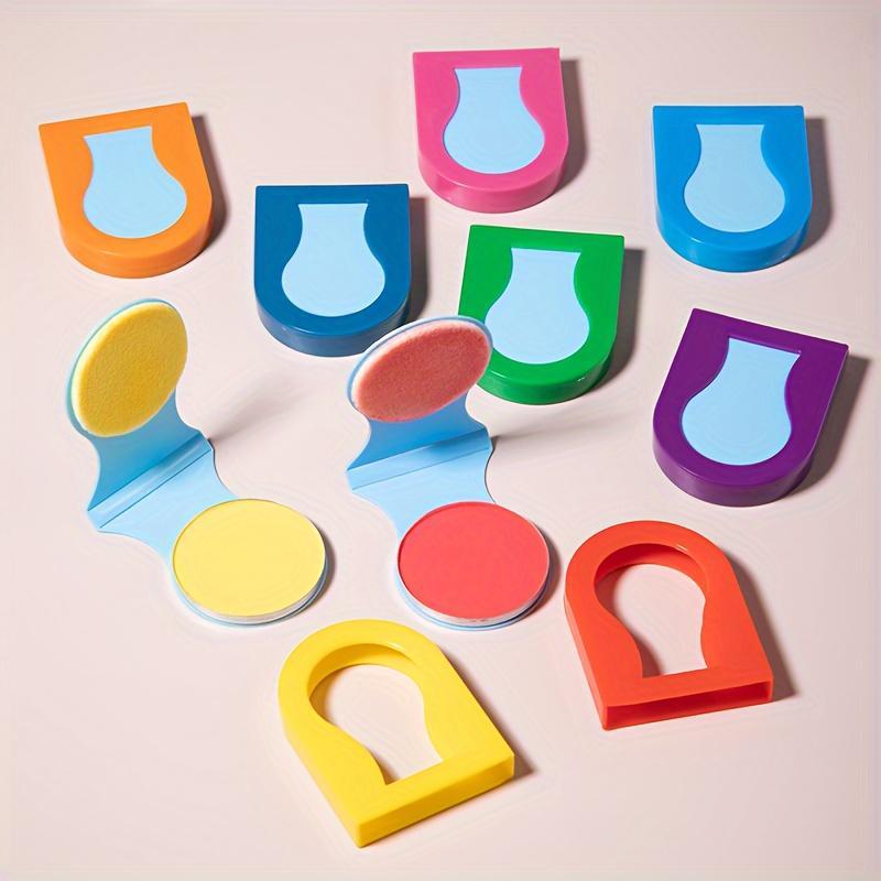 1 Stück 8 Stück Einweg-Haarfärbepulver, praktisch, Y2K-Haarstyling-Farbpulver für Halloween, Weihnachten, Cosplay, Partys