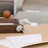 2025 Elegant Rhinestone Mushroom Brooch for Suits and Lapels