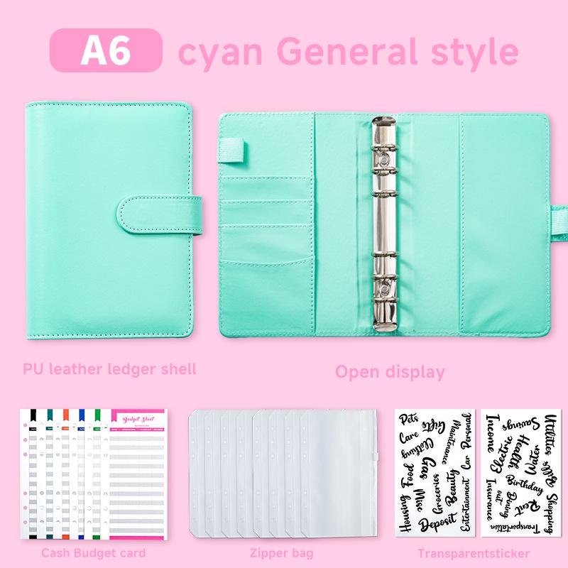 Custom Macaron Loose-Leaf Notebook with Zipper Bag - High-Value Binder and Hand Ledger