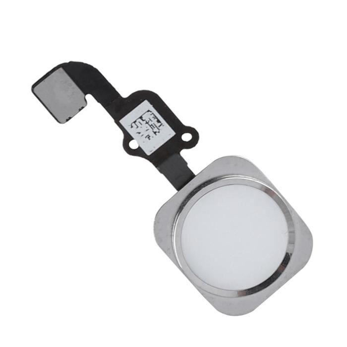 Remplacement du bouton home bouton flexible partie capteur tactile ID pour iPhone 6 - 6plus (blanc)
