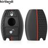 2/3buttons For Mercedes Benz W251 W463 W205 W176 W213 W204 W212 W177 GLK GLC CLA  AMG A B R C E S G Class Silicone Car Key Case SL6