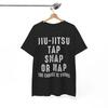 Maglietta Jiu Jitsu BJJ Arti Marziali Combattente Regalo Jiu-Jitsu Brasiliano T-shirt Unisex